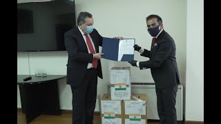 ԱԳ նախարարի տեղակալ Ավետ Ադոնցի հանդիպումը Հայաստանում Հնդկաստանի դեսպան Կիշան Դան Դեվալի հետ
