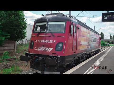 Locomotive LEMA 038 on the road | Powered by E-P Rail