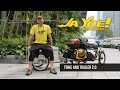 RECUMBENT TRIKE And TRAILER 2 0 JAYOE WORLD TOUR