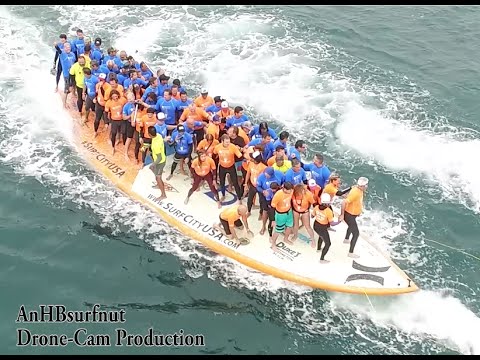 Surf City Epic Big Board Ride  6/20/15