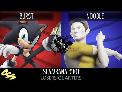 [Slambana #101] Losers Quarters: Burst (Sonic) vs. NOODLE (Wii Fit Trainer)