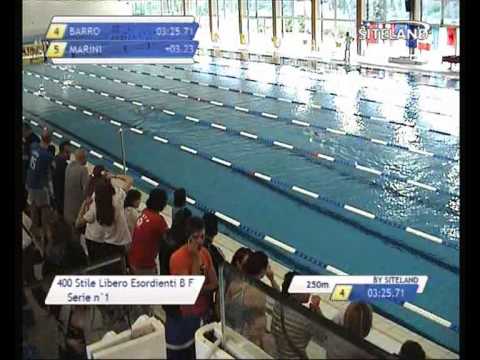 Serie 1 dei 400 Stile Libero Esordienti B F - 7 Meeting City of Lignano