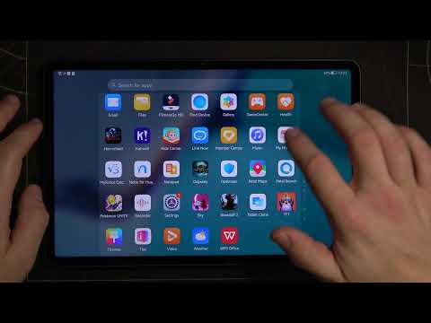 How to Manage App Drawer in HUAWEI MatePad 11 – Add / Remove App Drawer Function