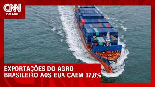 Vídeo: Exportações do agro brasileiro aos EUA caem 17,8% de janeiro a setembro | CNN AGRO NEWS