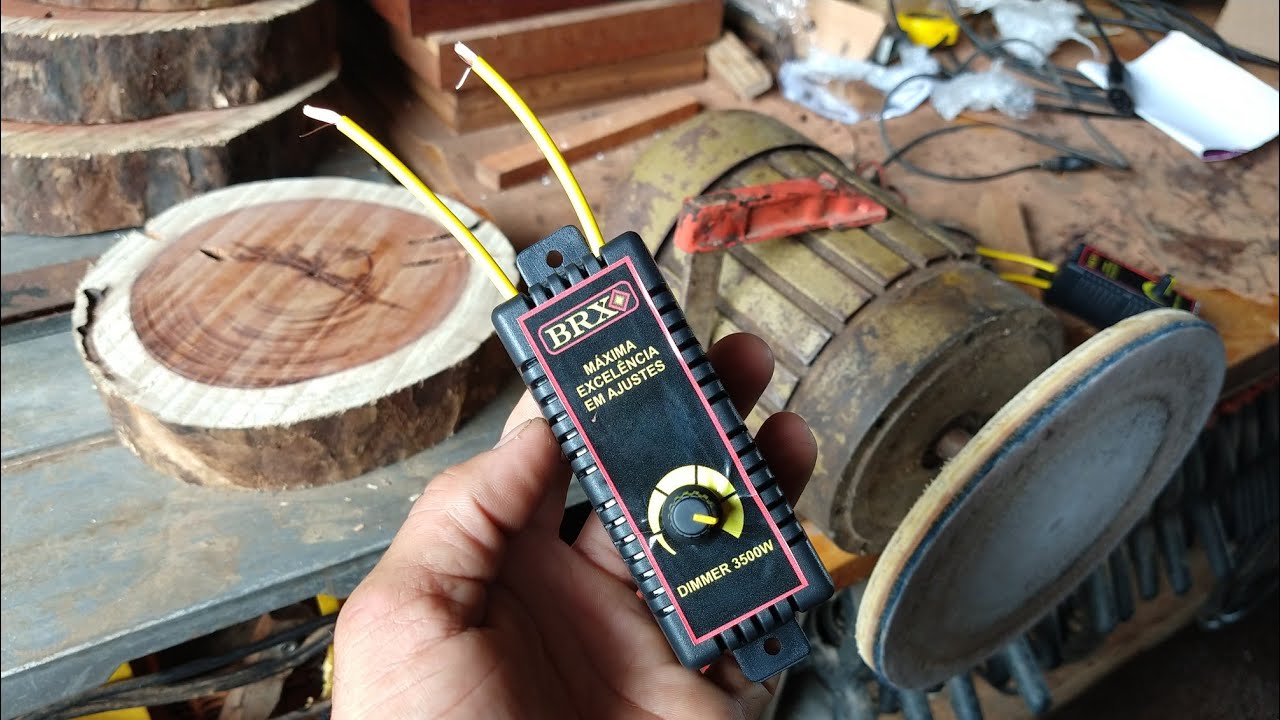 Como controlar velocidade motor monofásico - How to control single phase motor speed