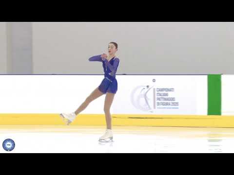 Camp. Ita. 2020: Lavinia CASTELLER - Junior Ladies - Short Program