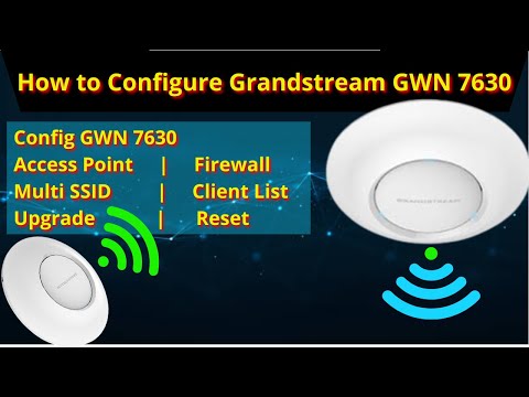 Grandstream Indoor  GWN7630 Gigabit Access Point