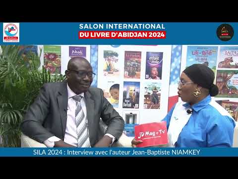 SILA 2024 : Interview avec l'auteur Jean Baptiste NIAMKEY