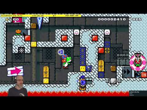 Disappearing Acts by ToastMatt / 3GH-KRB-1RF / Mario Maker 2 Puzzle solution