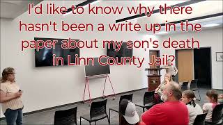 Grieving family questions sheriff about inmate death