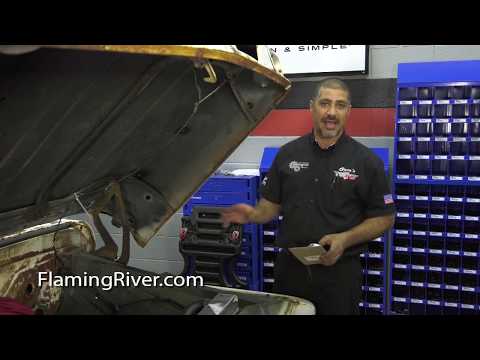 Flaming River 60-66 C10 Column installation Sam’s Garage