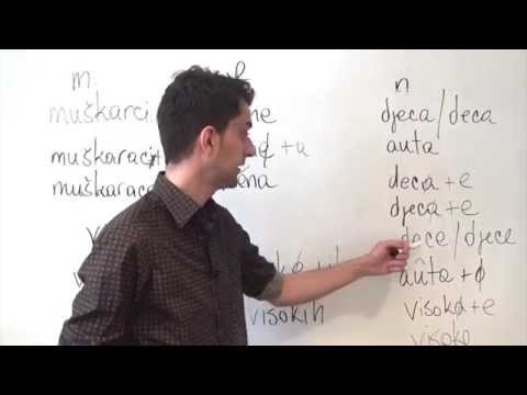 Bosnian/Croatian/Serbian Grammar: The Genitive Plural of Adjectives