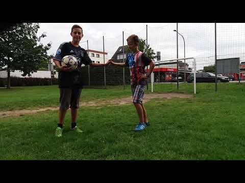 COOLE FUßBALL CHALLENGE VS. YANNIS😉😉😉😉⚽⚽⚽⚽🌟🌟 (EINER MEINER ABBONRNTEN )