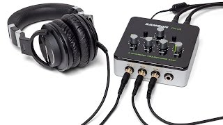 Samson QH4 4-Channel Headphone Amplifier Product Overview
