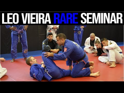 LEO VIEIRA BJJ SEMINAR & Sparring Footage GI (2003) Brabo Choke, Half Guard, Back Takes & more!!!