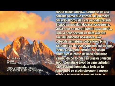 (Matej 6:24) Bertha Dudde br. 4957: LJUBAV SPRAM SVIJETA... NITKO NE MOŽE ...