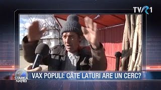 Vax Populi: Câte laturi are un cerc?