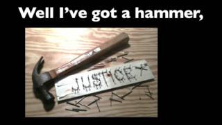 &quot;If I Had A Hammer&quot; lyrics