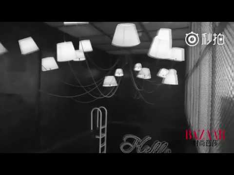 160714 Harper's Bazaar 《时尚芭莎》 Çekimleri Kamera Arkası - Luhan