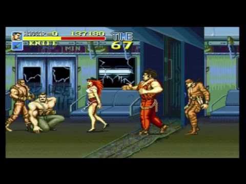 Final Fight CD (Sega Mega CD) Video Capture Test Footage
