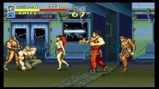 Final Fight CD (Sega Mega CD) Video Capture Test Footage