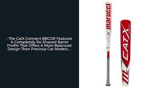Video thumbnail: Review: Marucci CATX Connect -10 USSSA Baseball Bat (MSBCCX10)