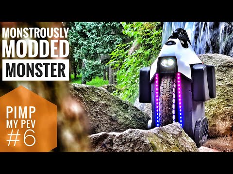 Pimp my PEV #6 - Artem's MONSTROUSLY MODDED GotWay MONSTER 100V