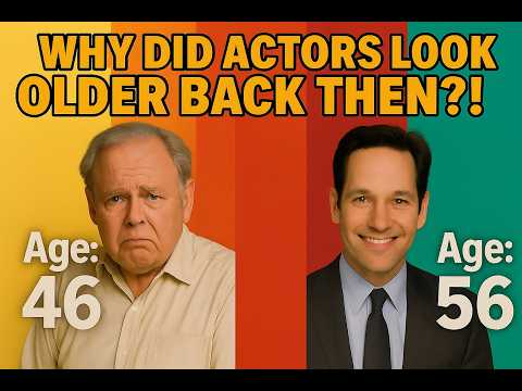 Why Did Classic TV Actors Look So Old?