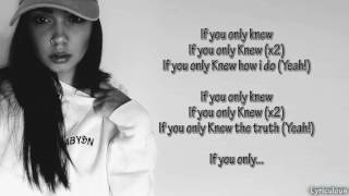 Raven Felix - If You Only Knew (Feat. Rob $tone) | Lyrics On Screen | HD