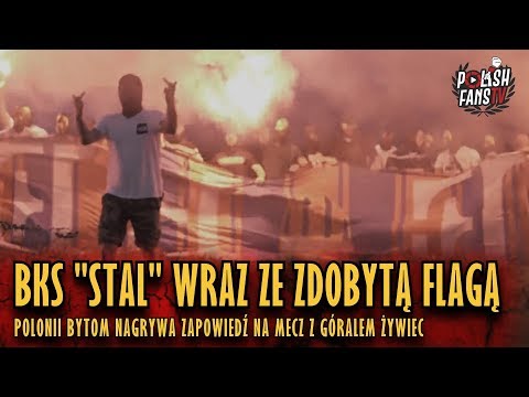 BKS "STAL" wraz ze zdobytą flagą Polonii Bytom nagrywa zapowiedź na mecz z Góralem Żywiec [KLIP]