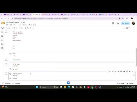 Day 2 Python Comments And Variables Explained For Beginners Pythontutorial Coding Programming