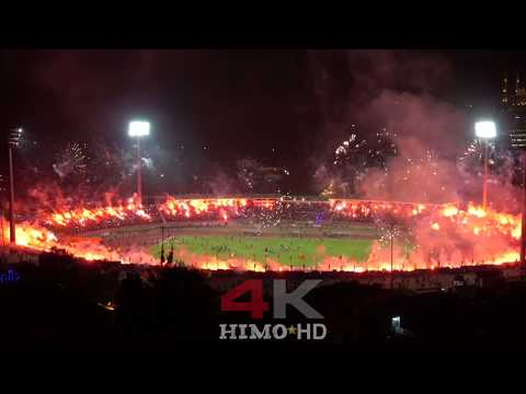 اكبر كركاج في تاريخ الجزائر 🇩🇿 من جماهير شباب قسنطينة💚🖤 2018