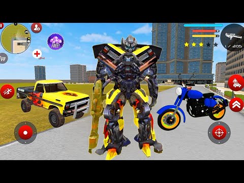 Bumblebee Robot Escape - Car ,Bike Transformation Robot Car Android Gameplay
