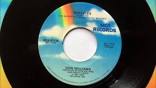 Miracles , Don Williams , 1981