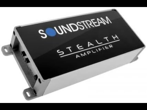 Soundstream-ST4 1200D Motorcycle Amplifier Installed W/Issues