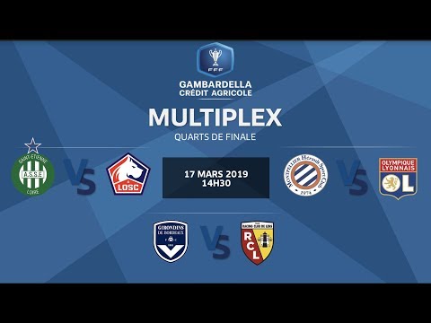 Coupe Gambardella-CA I Le multiplex des quarts de finale