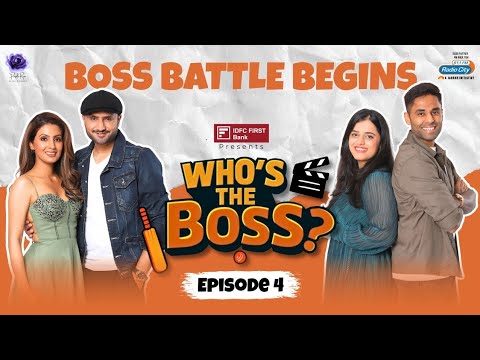 Who’s The Boss? Ep 4 | Suryakumar Yadav & Devisha Shetty | Geeta Basra & Harbhajan Singh