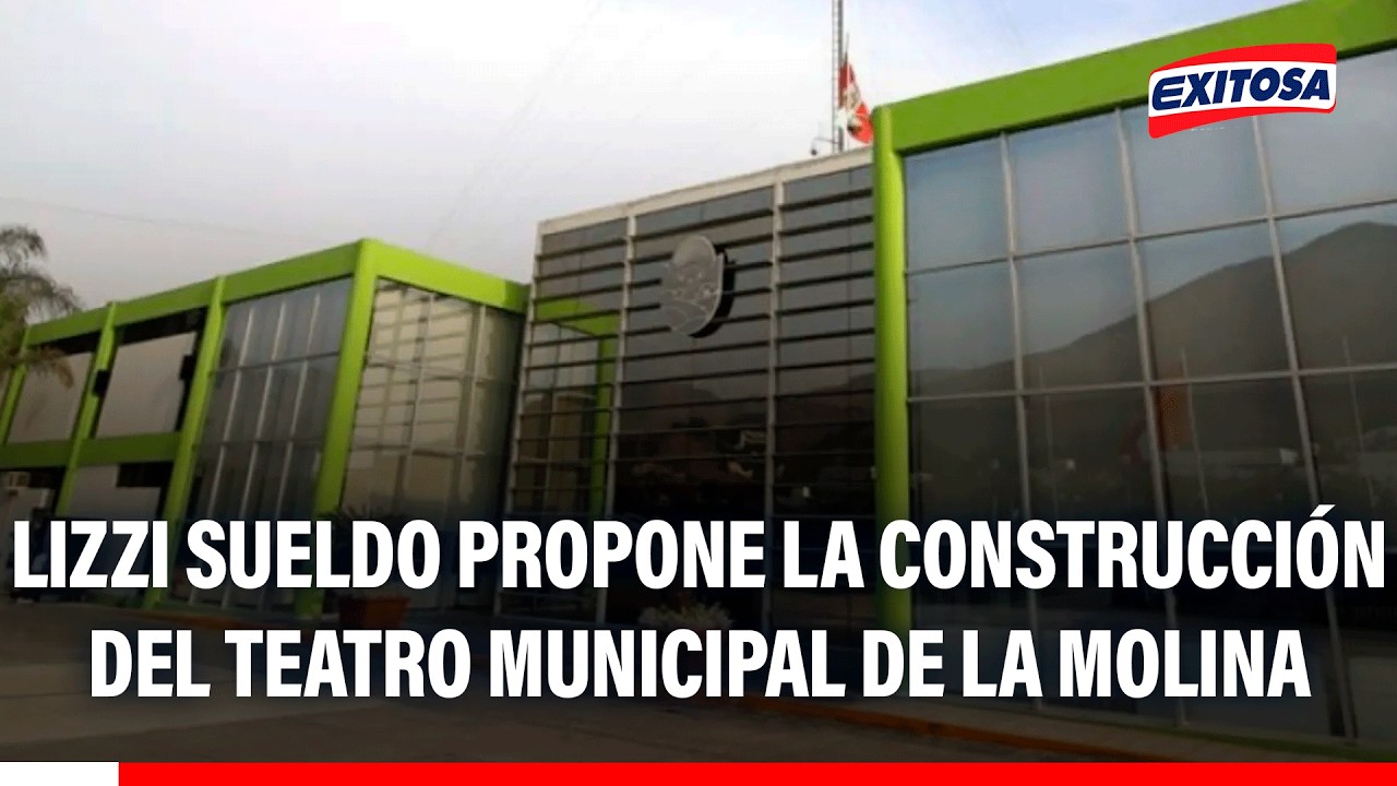 🔴🔵 Lizzi Sueldo propone la construcción del teatro municipal de La Molina