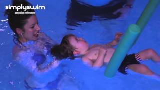 How to Teach your Toddler (aged 15 months-2½ years) to Swim - Swimming on Back