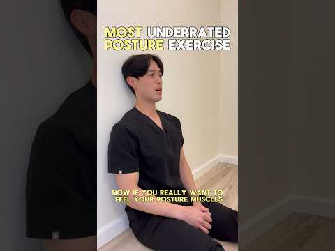 Posture Muscle Exercise: Wall Angels