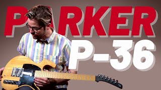Video thumbnail for Parker P-36 | What's up with all the knobs and switches? | Rare Gear at Uhlik | by Uhlik Music