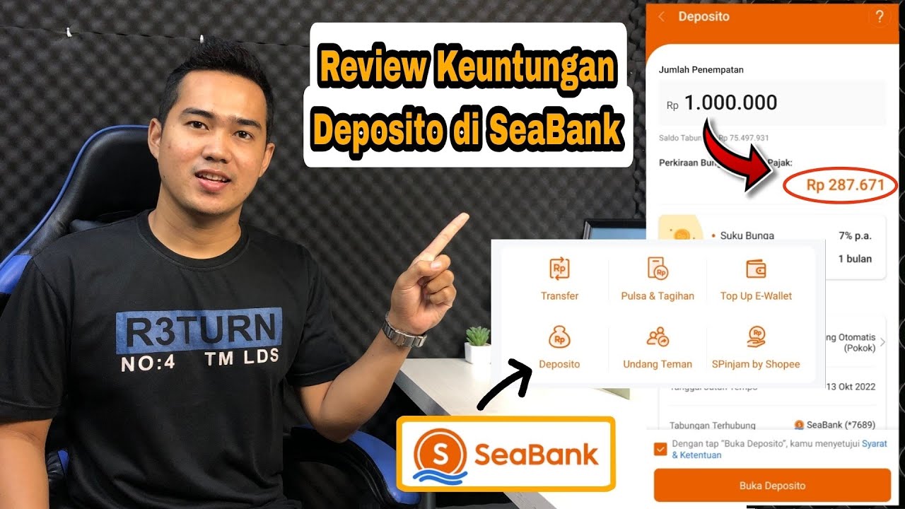 Keuntungan Deposito di SeaBank | Bisa Dapat Segini !!