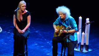Kerry Ellis & Brian May - Dust in the Wind (16.03.2014, Crocus City Hall, Moscow, Russia)
