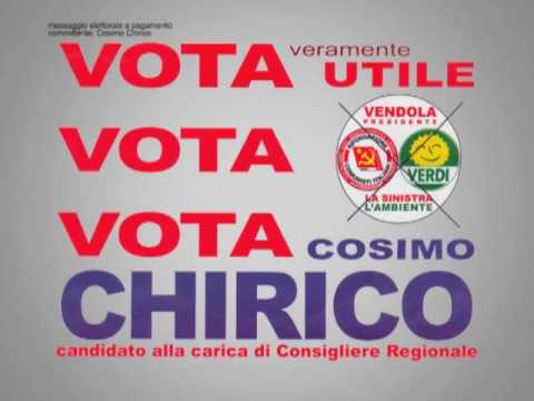 Cosimo Chirico - Candidato consigliere per la provincia di Taranto elezioni regionali 2010