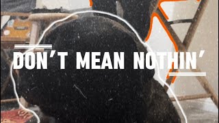 Don't Mean Nothin