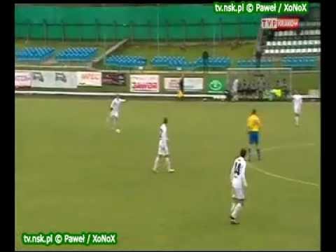 tv.nsk.pl 2011-11-19 Okocimski KS Brzesko - Motor Lublin 2-0 (1-0) bramki relacja