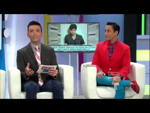 Enrique Iglesias  reacciona a palabras de Mario Martinelli