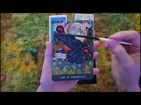 One Card in Four Decks: Two of Pentacles