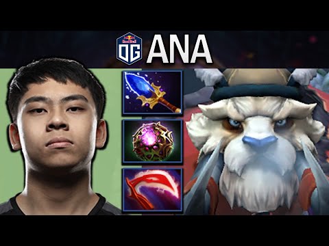 Tusk Dota 2 Gameplay : OG.Ana with 25 Kills and Aghanims #dota #dota2
