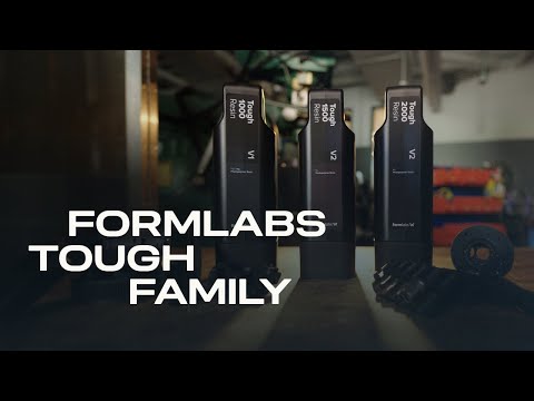 Formlabs Next-Generation Tough Resins That Rival Thermoplastics